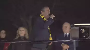 Özgür Özel Beykoz'da Miting Düzenledi: Mücadele Sürecek