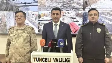 Tunceli'de Terör ve Asayiş Operasyonları