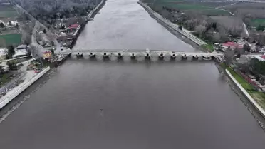 Edirne'de Nehir Debileri Yükseliyor