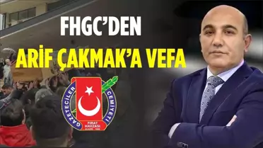 Gazeteci Arif Çakmak'a Vefa