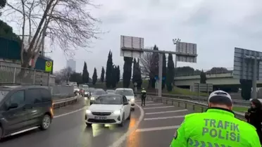 İstanbul'da Dronlu Trafik Denetimi