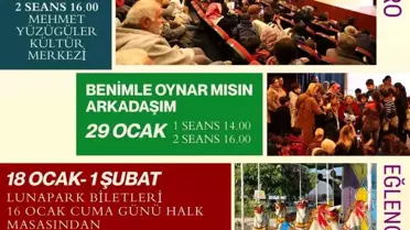 Nazilli Belediyesi'nden çocuklara yarıyıl tatili hediyesi