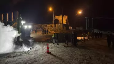 Germencik'te Buhar Sızıntısı