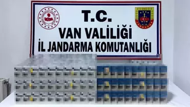 Van'da 1500 Paket Kaçak Sigara Ele Geçirildi
