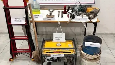 Kırıkkale'de Kaçak Kazı Yaparken Yakalandılar