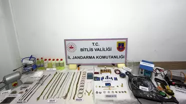 Bitlis'te Sahte Altın Operasyonu