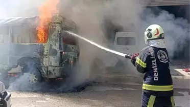 En az yangın sayısı Beyağaç'ta