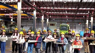 Öğrenciler BURULAŞ'ta hem eğlendi hem de öğrendi