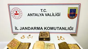 Antalya'da Tarihi Eser Kaçakçılığı Operasyonu
