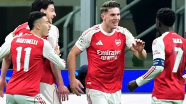 Inter'i deplasmanda yenen Arsenal 7'de 7 yaptı