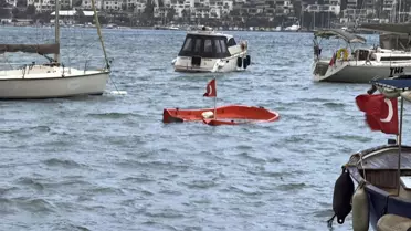 Bodrum'da Fırtına: Ağaçlar Devrildi, Feribot Seferleri İptal