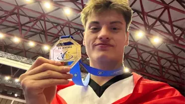 Berkay Erer Altın Madalya Kazandı