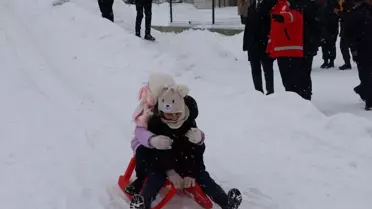 Sivas'ta Kızak Şenliği Heyecanı