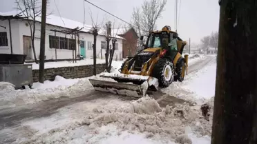 Balıkesir Büyükşehir Belediyesinden karla mücadele çalışmaları
