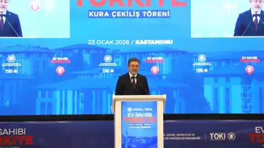 Kastamonu'da 2 Bin 380 Sosyal Konutun Sahipleri Belirlendi