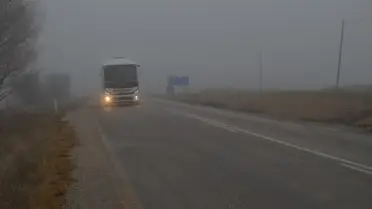 Çankırı'da Yoğun Sis Etkili