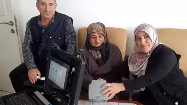 Sinop'ta Evde Kimlik Başvurusu Dönemi