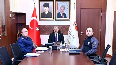 Vali Yılmaz, Bakan Yerlikaya'nın Toplantısına Katıldı