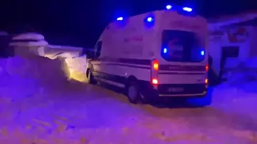 Kar Tipisi Hastayı Tehdit Etti