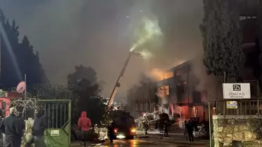 Adana'da Fabrikada Yangın Kontrol Altına Alındı