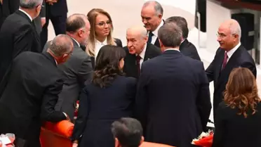 Bahçeli, DEM Partililer ile tokalaşması hakkında ilk kez konuştu