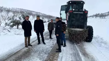 Besni'de Karla Mücadele Devam Ediyor