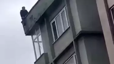 Bursa'da İntihar Girişimi