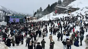Kardan Adam Kış Festivali Rize'de Başladı