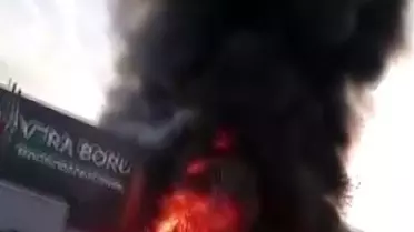 Adana'da Plastik Tesisinde Yangın