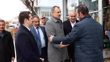 Ağrı Valisi Önder Bozkurt, Tutak ve Hamur ilçelerini ziyaret etti