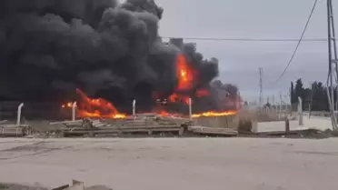 Büyükçekmece'de İş Yerinde Yangın