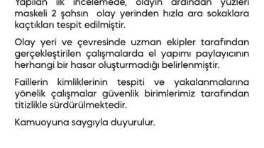 Diyarbakır'da Patlayıcı Saldırı Girişimi