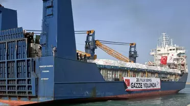 Türk Kızılayı'ndan Gazze'ye 1400 Ton Yardım