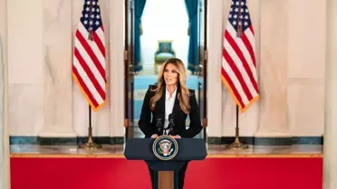 Melania Trump Belgeselinin Ön Gösterimi Beyaz Saray'da Yapıldı