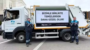 Pendik'te çöp kamyonlarını gören vatandaşlar gözlerine inanamadı