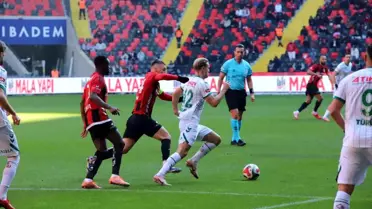 Gaziantep FK 1-0 Konyaspor: İlk Yarı Sonucu