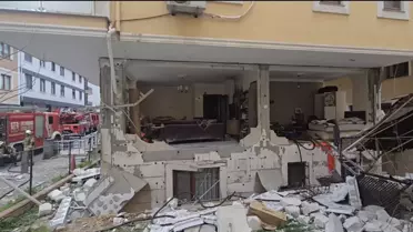 Ataşehir'de Doğal Gaz Patlaması