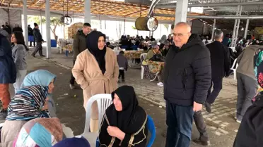 Başkan Arslan umreden dönen hemşehrilerini karşıladı