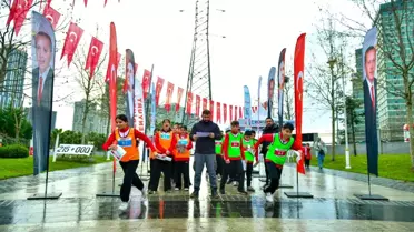 Esenyurt'ta Vadi Esenyurt Parkı'nda oryantiring heyecanı