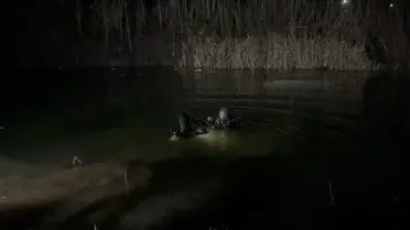 Hafif Ticari Araç Porsuk Çayı'na Düştü