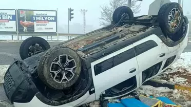 Gaziantep'te Trafik Kazası: 3 Yaralı