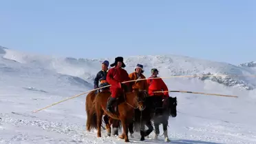 Moğolistan'da Aşırı Kış Koşulları