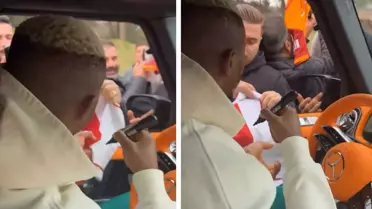 Bir saniye bile düşünmedi! Osimhen'den alkış alan hareket 