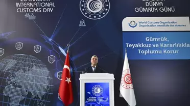 Ticaret Bakanı Ömer Bolat, 'Dünya Gümrük Günü' toplantısında konuştu Açıklaması