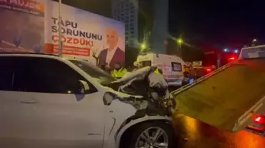 Ümraniye'de Kaza: 3 Yaralı