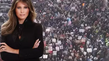 ABD First Lady'si Melania Trump'tan barışçıl protesto çağrısı