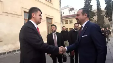 AK Parti heyetinden Suriye ziyareti öncesi Vali Kalaylı'ya ziyaret