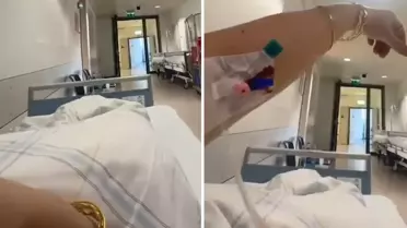 Almanya'da yaşayan Türk vatandaşı hastaneden video paylaştı: Türkiye'yi beğenmeyenler...