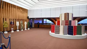 Strazburg'da 'Türkiye Dokuma Atlası' Sergisi Açıldı