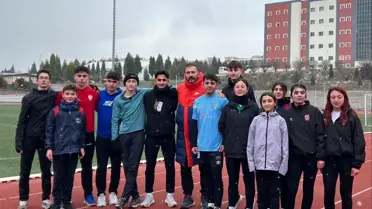 Bilecik'te Atletizm Antrenmanları Devam Ediyor